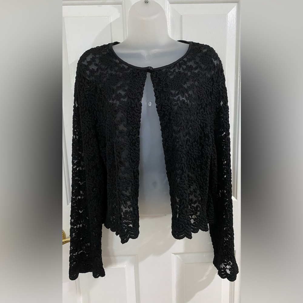 Vintage Lace Evening Cardigan
